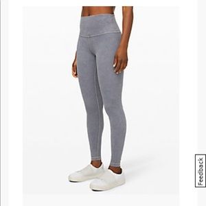 Lululemon wunder under high rise tight 28”